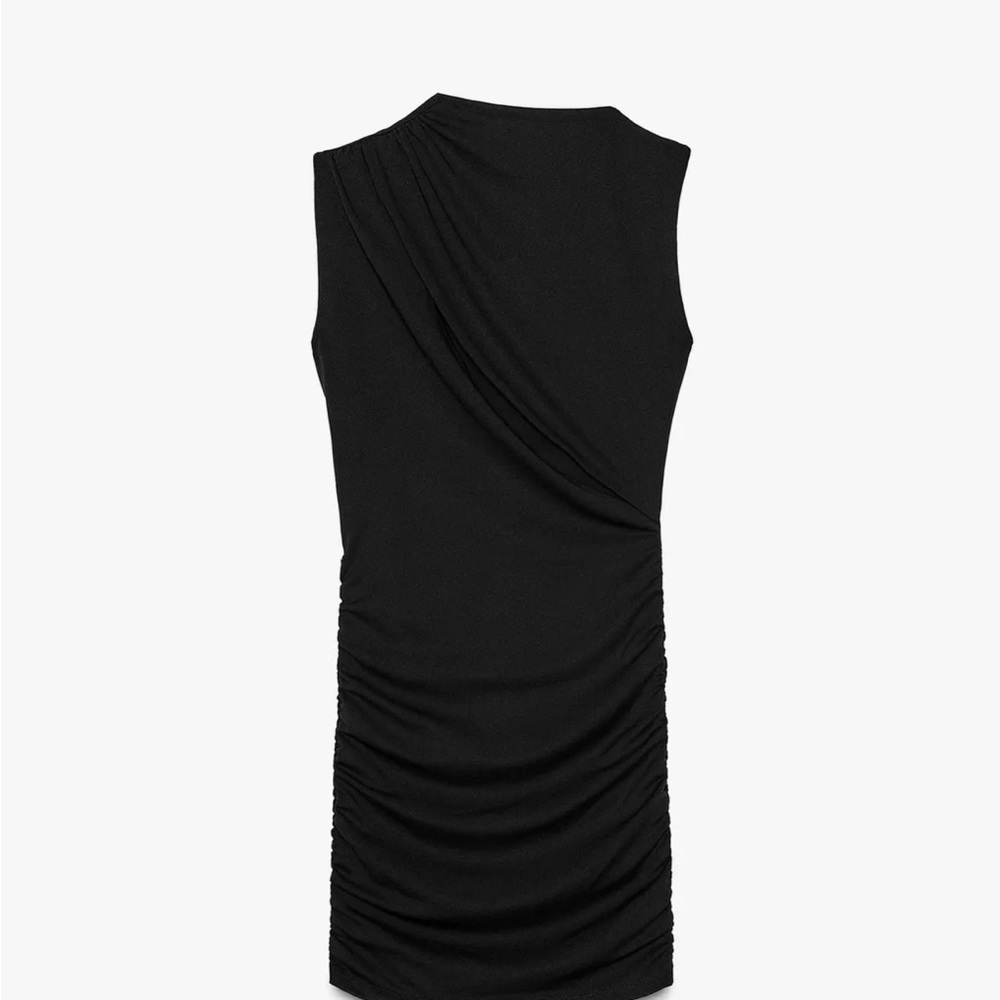 Zara Black One Shoulder Dress